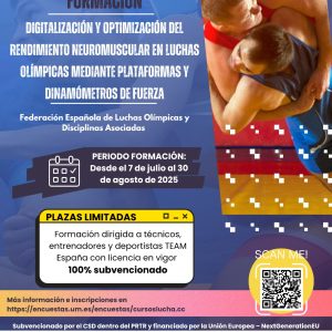 Digitalización y optimización del rendimiento neuromuscular en luchas olímpicas mediante plataformas y dinamómetros de fuerza